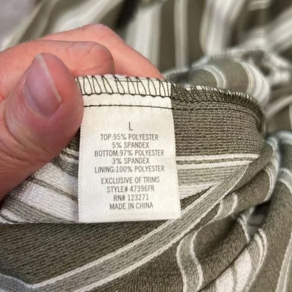 Blue Rain jump suit.  Size L.  Worn 2X. Excellent condition - Picture 8 of 8